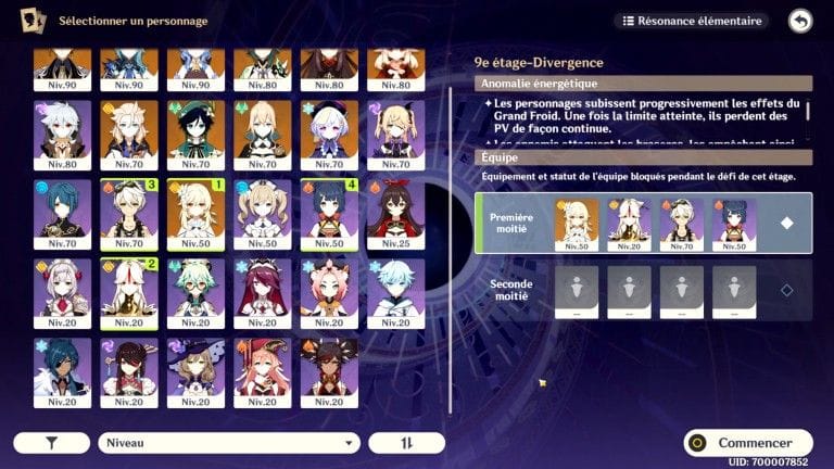 Genshin Impact, les meilleures équipes free-to-play pour le contenu haut niveau