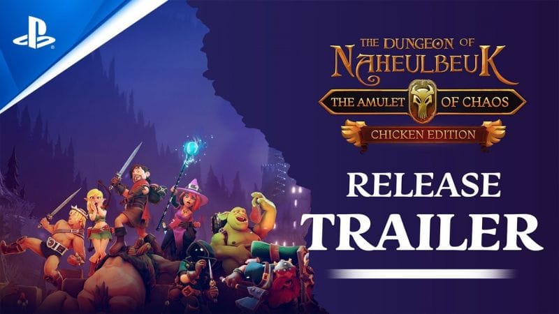 The Dungeon of Naheulbeuk: The Amulet of Chaos - Launch Trailer | PS4