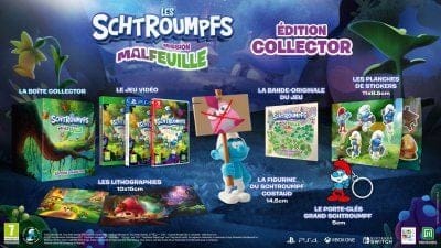 Les Schtroumpfs – Mission Malfeuille dévoile ses éditions collector et Schtroumpfissime