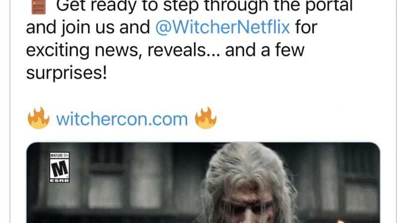 Le witchercon le le 9 juillet !