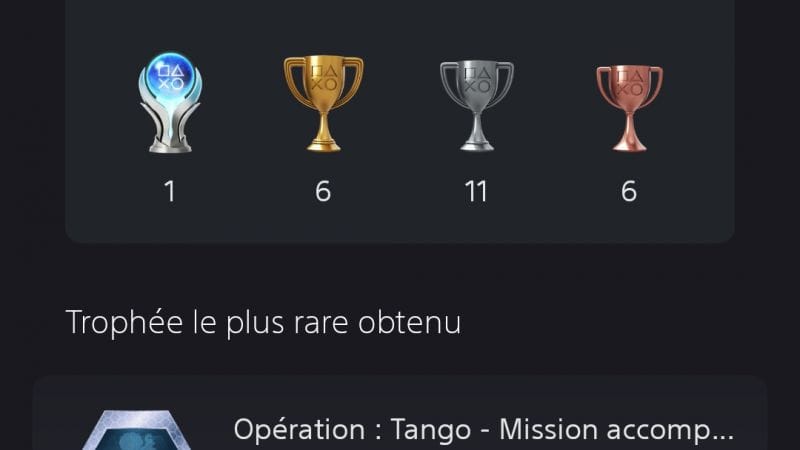 Platine opération tango