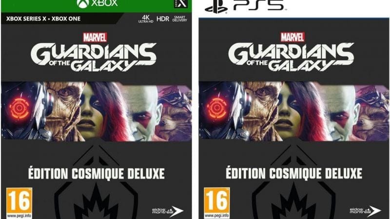 Précommande : Marvel's Guardians Of The Galaxy: Édition Cosmique Deluxe sur PS5, et XBOX SERIES !