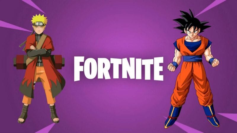 Naruto et Dragon Ball, les prochains crossovers potentiels de Fortnite