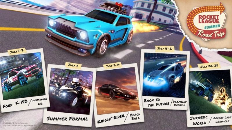 ﻿FAITES LE PLEIN POUR LE SUMMER ROAD TRIP DE ROCKET LEAGUE