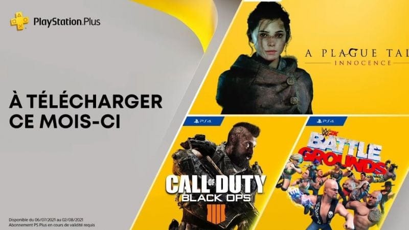 PS Plus : Les jeux gratuits du mois de Juillet 2021 !