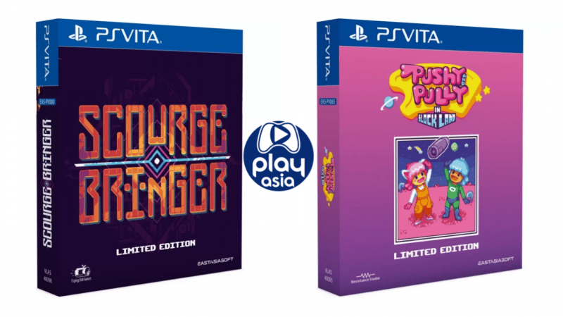 ScourgeBringer et Pushy & Pully in Blockland sont disponibles en éditions physiques limitées PS Vita - Planète Vita