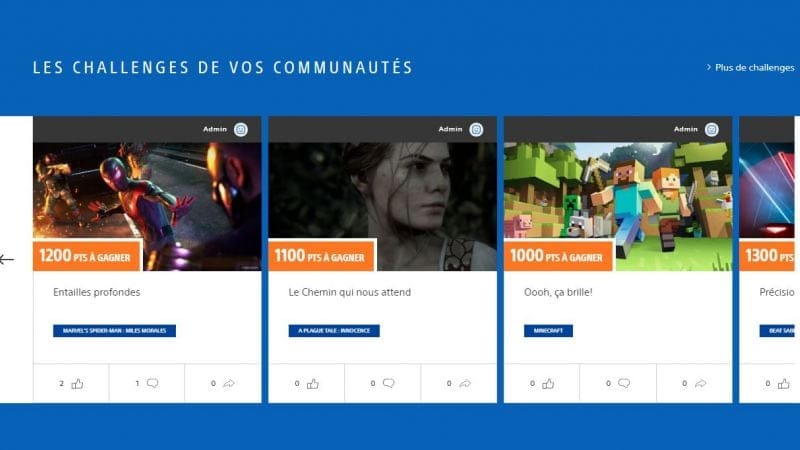 1 seul challenge pour A plague Tale ???