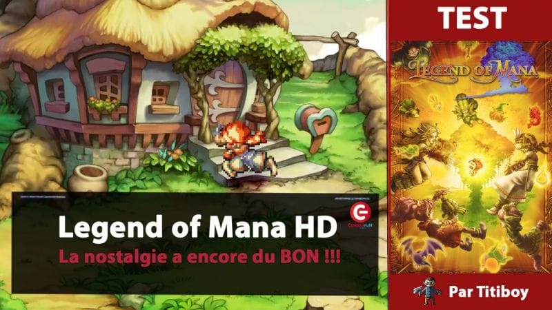 [VIDEO TEST] LEGEND OF MANA HD sur PS4 - La nostalgie a encore du BON avec ce REMASTER !!!!