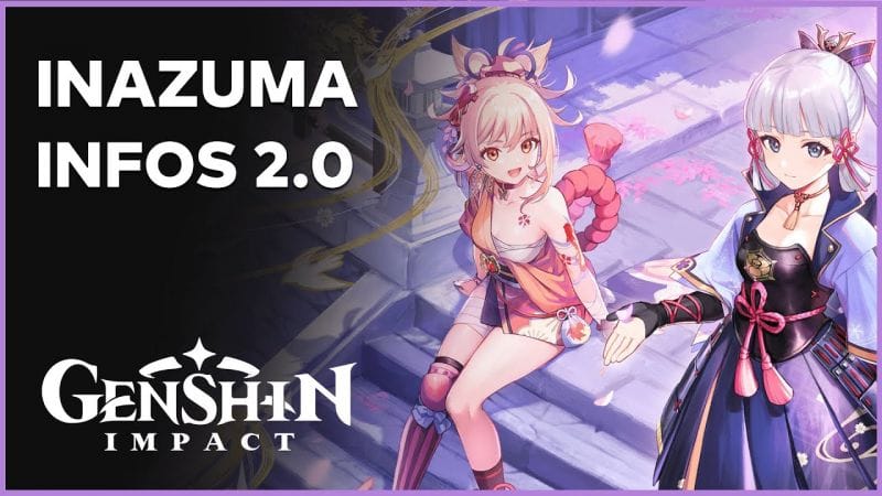 GENSHIN IMPACT : Inazuma, Ayaka, primo, date... Tout sur la 2.0 ! 🌸