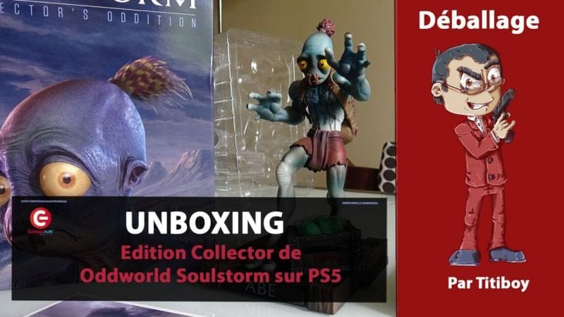 [UNBOXING 4K] Le COLLECTOR PS5 de ODDWORLD SOULSTORM !!! - Pas mal du tout !