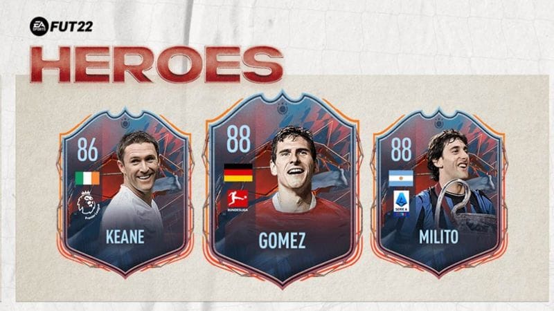 Toutes les cartes FUT Héros de FIFA 22 dans Ultimate Team : Cahill, Gomez, etc.