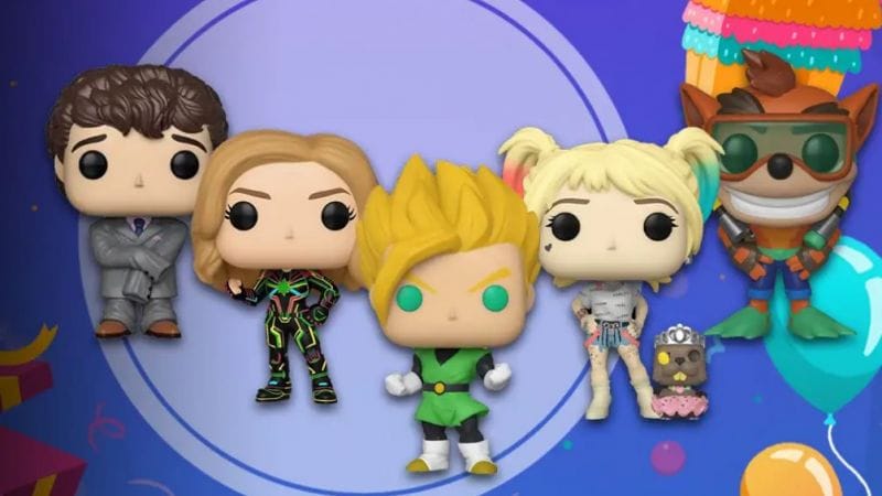 5 Funko Pop pour 40€