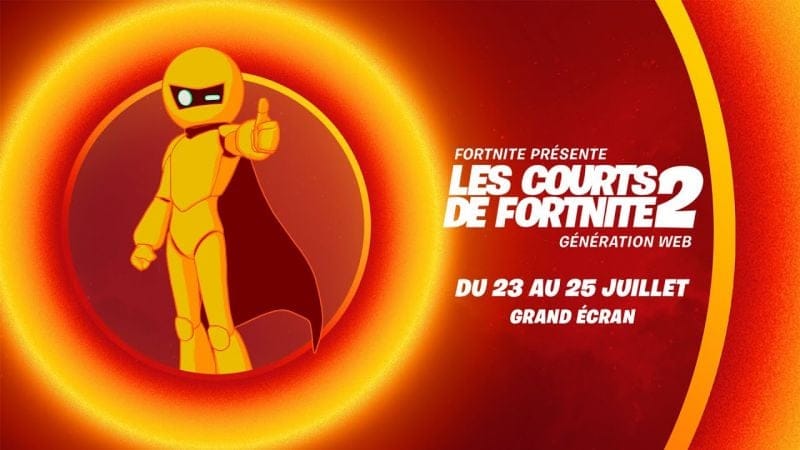 Fortnite va diffuser des courts-métrages dans le mode Fête Royale