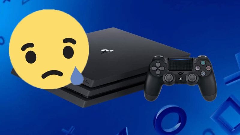 PS4 et inondation ...