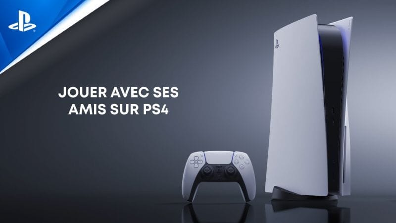 Explorer l’interface utilisateur de la PS5 - Jouer avec ses amis sur PS4