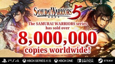 Samurai Warriors : la franchise dépasse les 8 millions de ventes