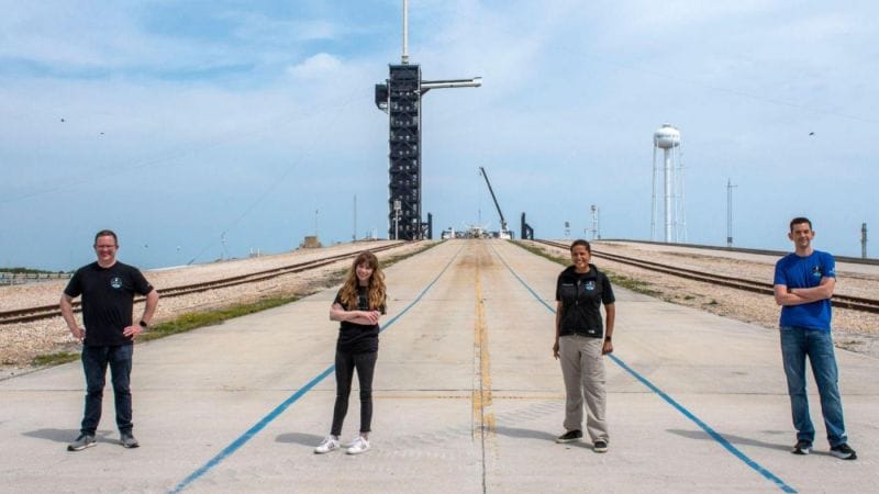 Netflix annonce une série sur la mission Inspiration4 de SpaceX | Journal du Geek