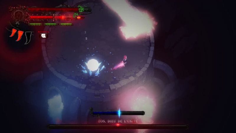 Gameplay Eldest Souls : Deux boss pour le prix d'un - jeuxvideo.com