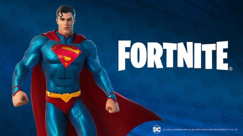 Superman s'envole vers l'île de Fortnite !