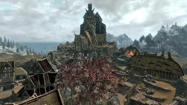 Minecraft : Un fan de Skyrim a recréé Whiterun - Minecraft - GAMEWAVE