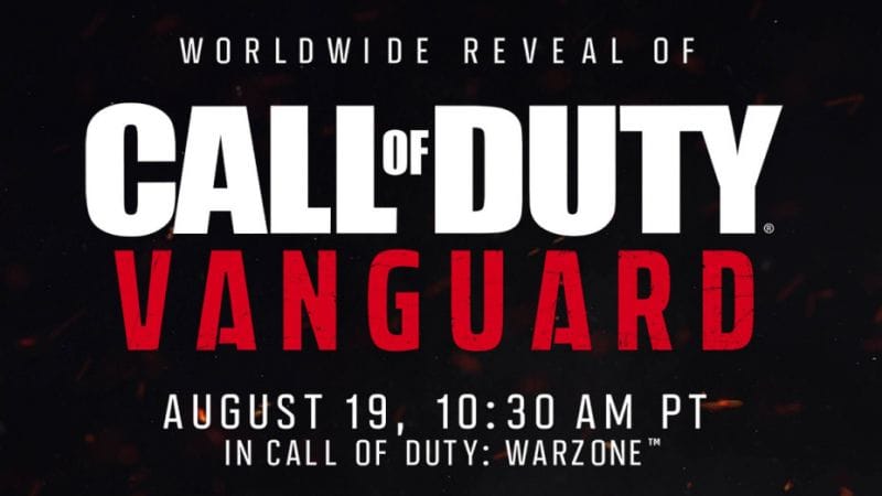 Call of Duty Vanguard devrait être annoncé cette semaine sur Warzone