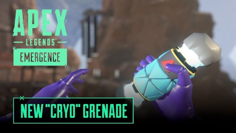 Un leak majeur d'Apex Legends met en évidence des Grenades Cryogéniques
