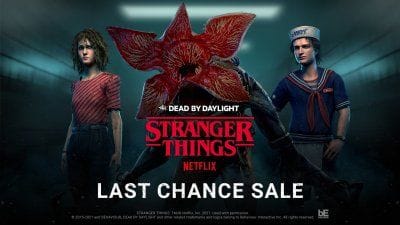 Dead by Daylight : le contenu Stranger Things va être retiré du jeu