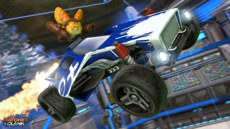 Skins Ratchet & Clank offerts sur Rocket League pour PS4 / PS5