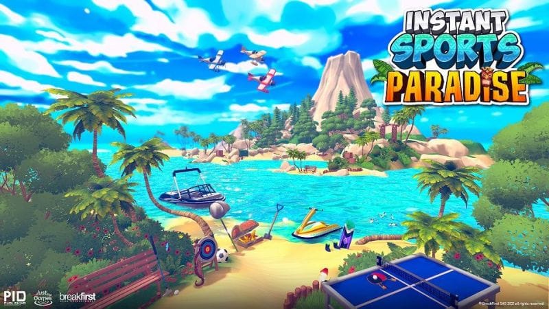 INSTANT SPORTS Paradise :  Une bande-annonce pour les versions Switch, PS4, PS5, et XBOX !