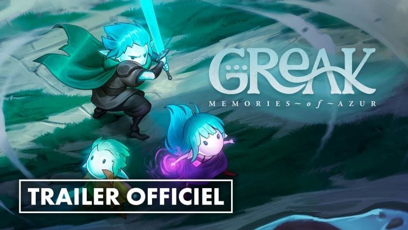 Cette PÉPITE a été DESSINÉE A LA MAIN ! 🔥 Trailer de lancement de GREAK: MEMORIES OF AZUR