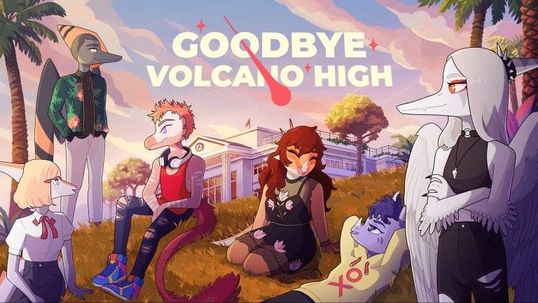 Goodbye Volcano High : le jeu narratif avec des dinosaures humanoïdes repoussé
