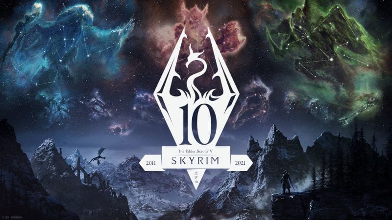 Skyrim Anniversary Edition est annoncé et arrivera aussi sur PS5 et Xbox Series