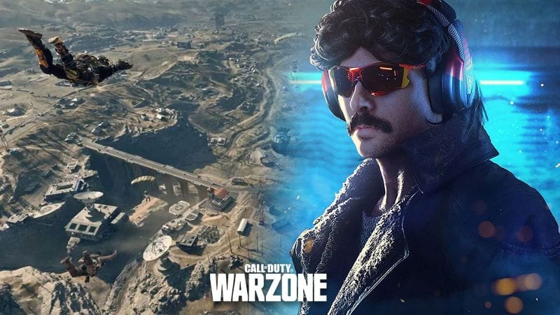 Déçu, Dr Disrespect se moque de l'event Vanguard de Warzone