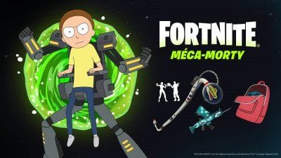 Fortnite : un Méca-Morty et une skin J Balvin de la série Icônes rejoignent la boutique