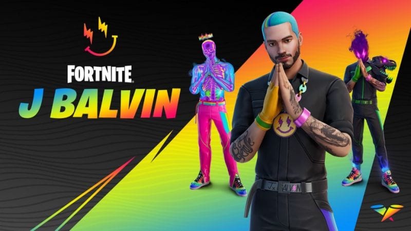 J Balvin intègre officiellement la série Icônes de Fortnite