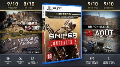 Sniper Ghost Warrior Contracts 2 lancé sur PS5 avec une vidéo et une Elite Edition