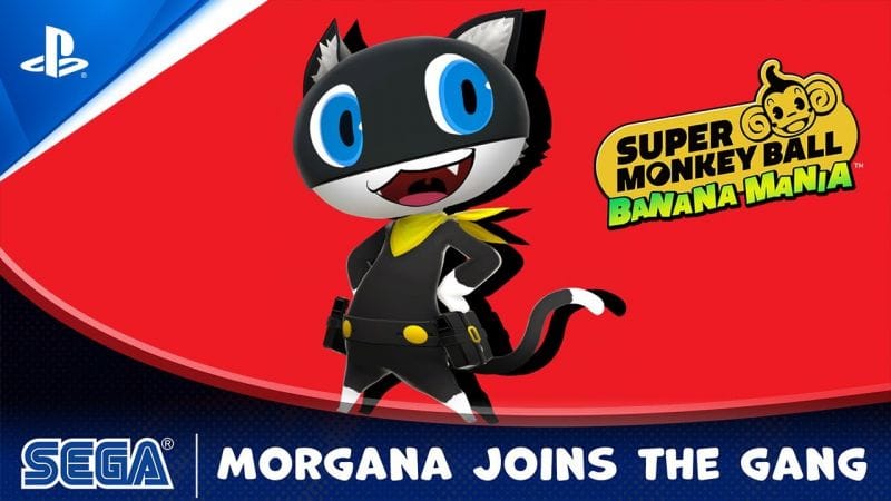 Super Monkey Ball Banana Mania - Gamescom Trailer (Morgana from Persona 5) | PS5, PS4