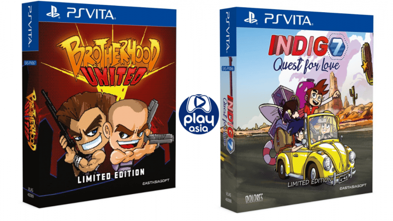 Brotherhood United et Indigo7 arrivent aujourd'hui en éditions physiques limitées sur PS Vita - Planète Vita