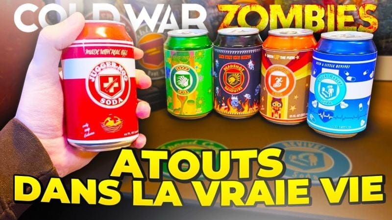 Faire les ATOUTS ZOMBIES de BLACK OPS COLD WAR dans la VRAIE VIE 🔥 (Tutoriel DIY)