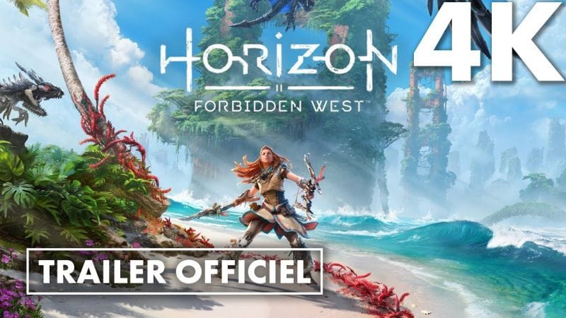 HORIZON FORBIDDEN WEST lance ses PRÉCOMMANDES avec un TRAILER 4K ! 🔥