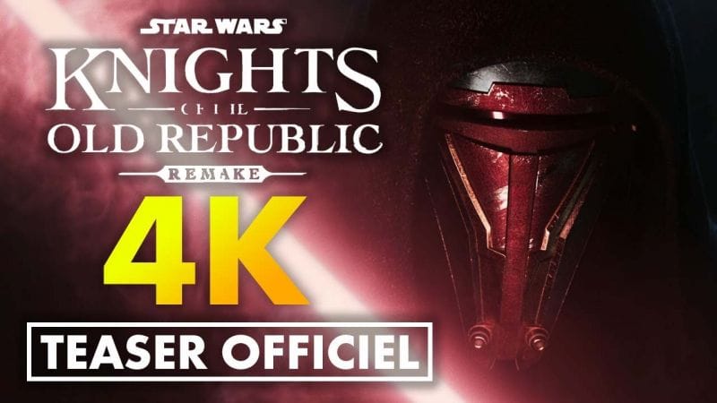 STAR WARS: KNIGHTS OF THE OLD REPUBLIC dévoile son REMAKE avec un TEASER ! 😍
