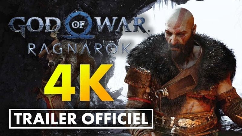 KRATOS est de RETOUR ! 😍 GOD OF WAR RAGNAROK dévoile un premier TRAILER en 4K