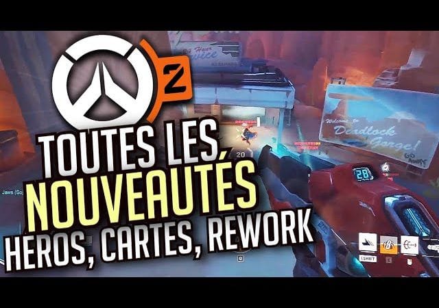 TOUTES LES NOUVEAUTÉS : HEROS, CAPACITÉS, CARTES, ETC... GAMEPLAY OVERWATCH 2 :   (ALPHA, BETA)