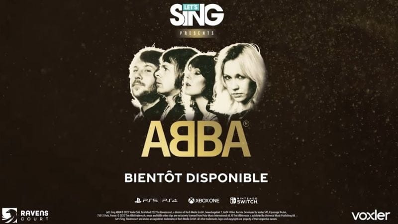 Let’s Sing presents ABBA : Ravenscourt annonce le jeu pour cette année !