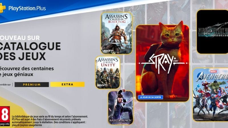 Ajout au catalogue du PS Store !