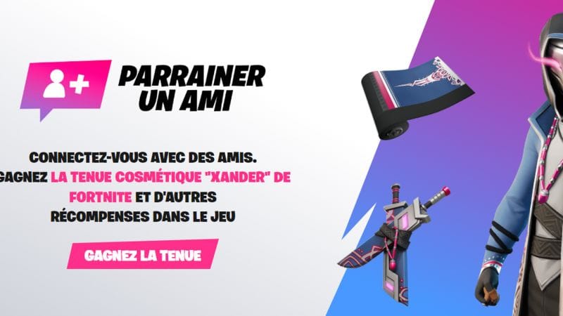 Skin Xander gratuit sur Fortnite, comment obtenir la tenue ?