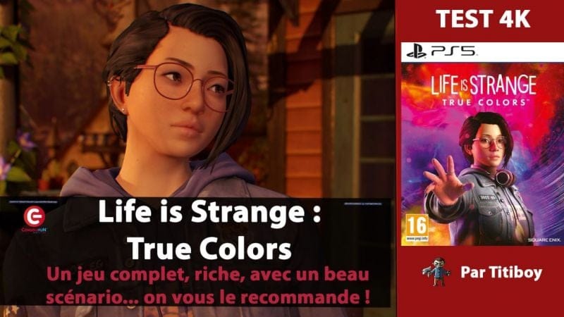 [VIDEO TEST 4K] Life is Strange : True Colors sur PS5 !