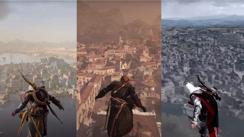 Quel est le plus haut point de la map dans chacun des Assassin's…