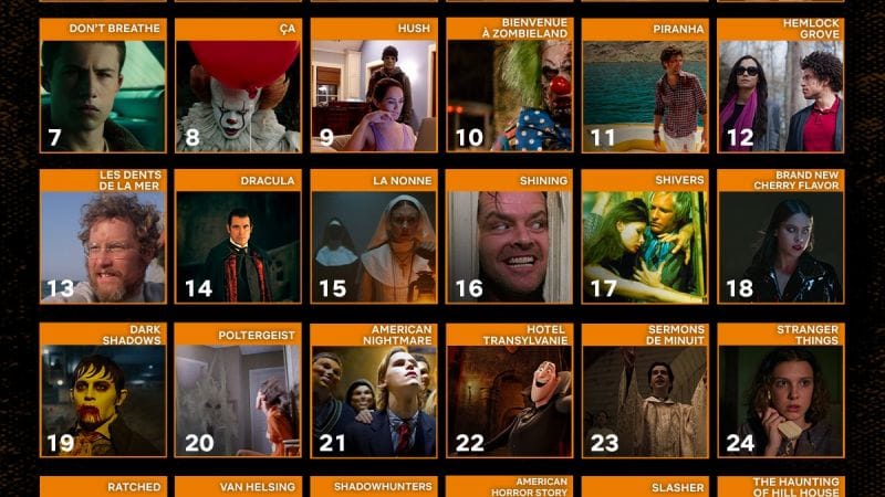 Calendrier de l'avent d'Halloween ??? ^^