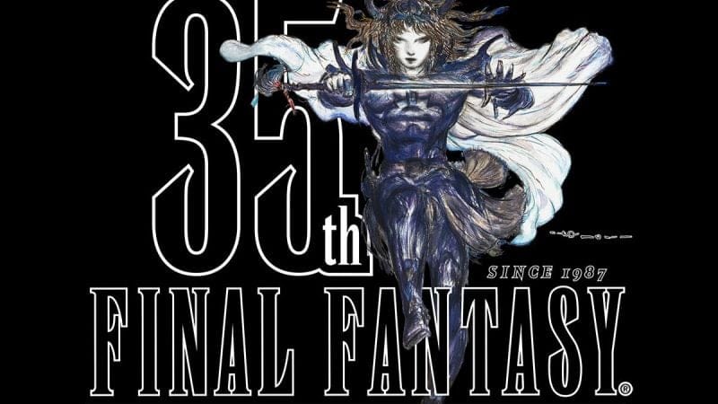 Le logo des 35 ans de la saga Final Fantasy